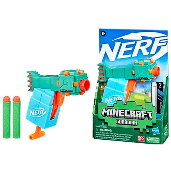 Бластер Hasbro Nerf Minecraft MicroShots F4417 8+/ Стрел/ Разноцветный photo 3