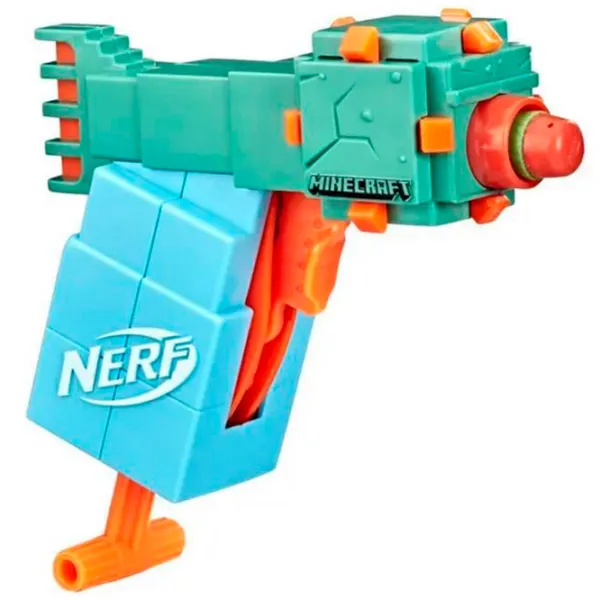 Бластер Hasbro Nerf Minecraft MicroShots F4417 8+/ Стрел/ Разноцветный photo 5