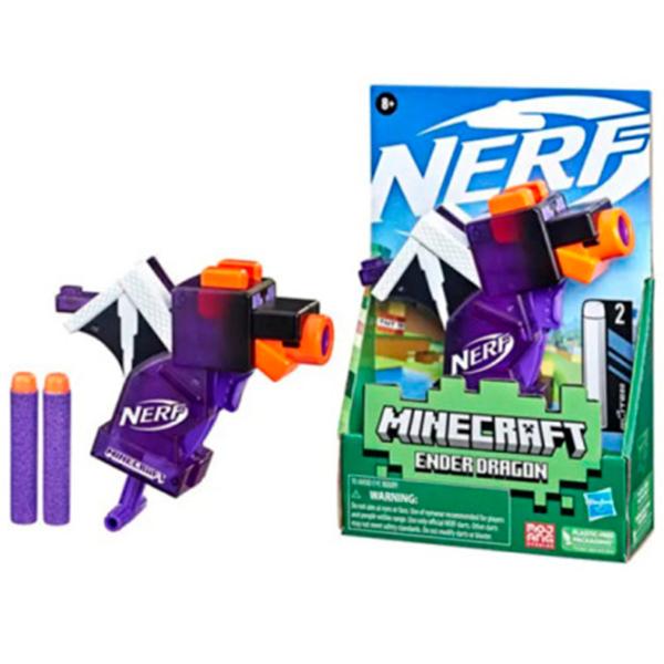 Бластер Hasbro Nerf Minecraft MicroShots F4417 8+/ Стрел/ Разноцветный photo 6