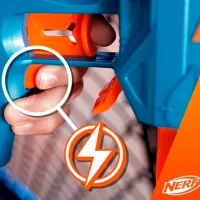 Blaster Hasbro Nerf Elite 2.0 Blaster Double Punch F6363 8+/ Săgeți/ Blue photo 2