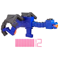 Blaster Hasbro Nerf Minecraft Ender Dragon F7912 8+/ Săgeți/ Blue