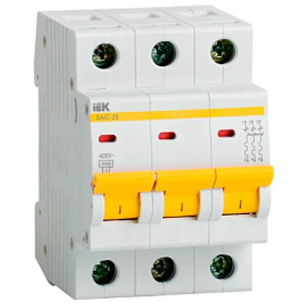 Întrerupător automat IEK MVA21-3-004-D Modulară/ 4 A photo 1