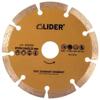 Disc diamantat segmentat Lider 200405 