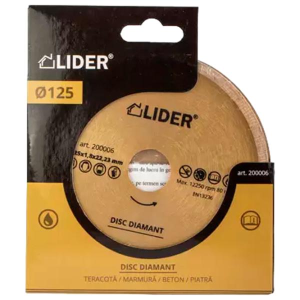 Disc diamant continuu Lider 200005  photo 3