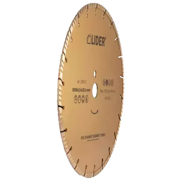 Disc diamantat segmentat Lider 200614  photo 2