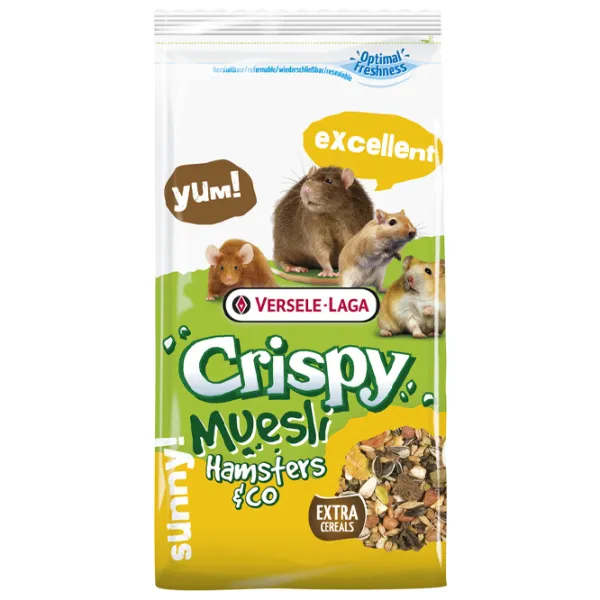 Корм для грызунов Versele-Laga Crispy Muesli Все возрасты/ 0.4 кг photo 1