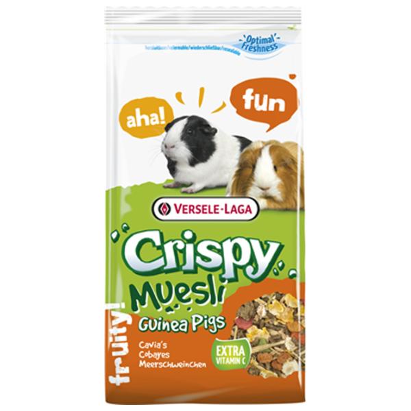 Корм для грызунов Versele-Laga Crispy Muesli Все возрасты/ 1 кг photo 1