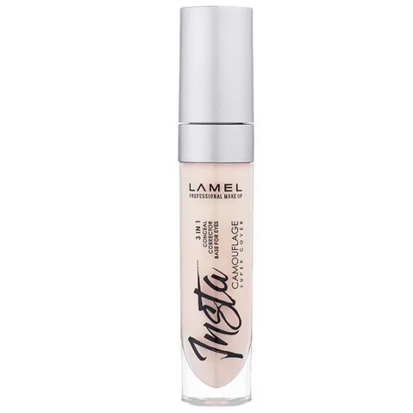 Concealer для корекции дефектов и неровностеи Lamel INSTA CAMOUFLAGE 8 мл/ Бежевый photo 1