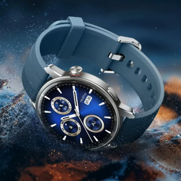 Умные часы Realme Watch S2 1.43"/ Серебристый - Синий photo 5