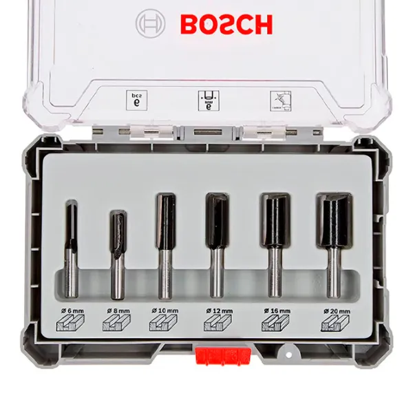 Set de freze Bosch 2607017465 Oțel photo 2