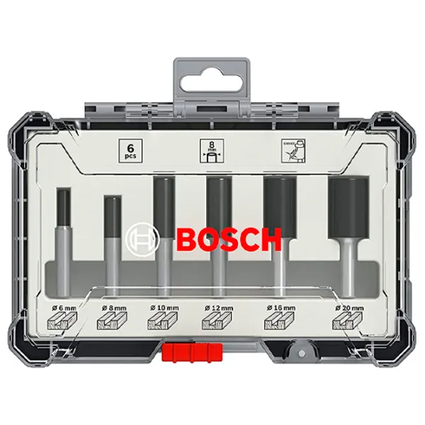 Набор фрез Bosch 2607017466 Cталь photo 1