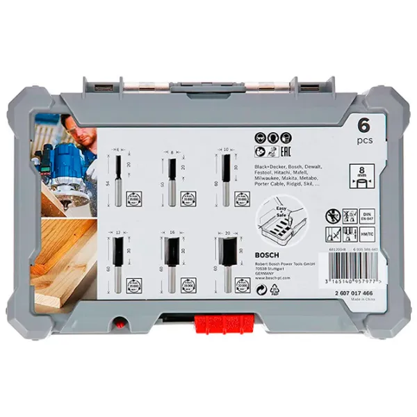 Набор фрез Bosch 2607017466 Cталь photo 3