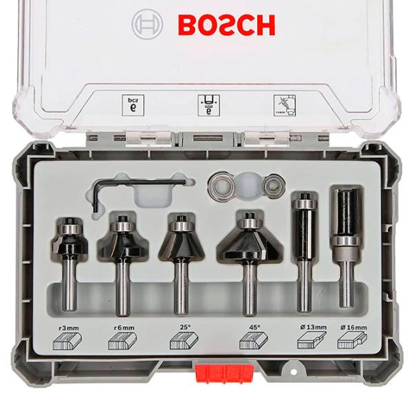 Set de freze Bosch 2607017468 Oțel photo 2