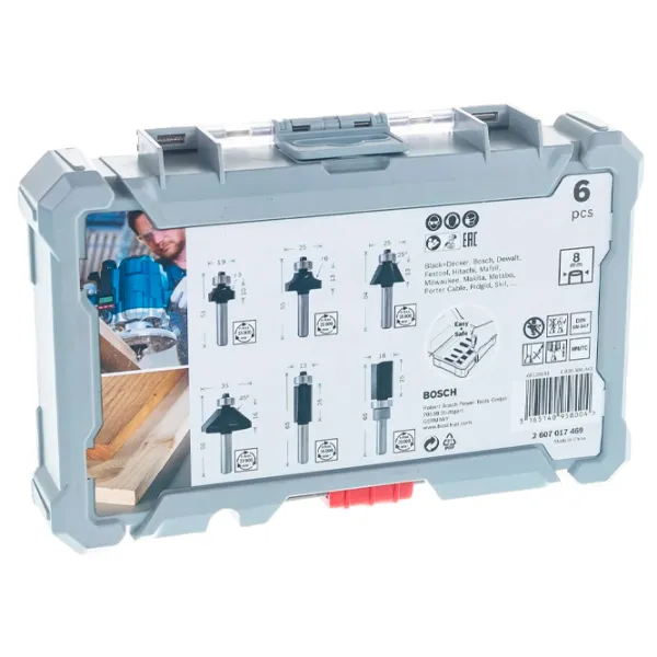 Set de freze Bosch 2607017469 Oțel photo 2