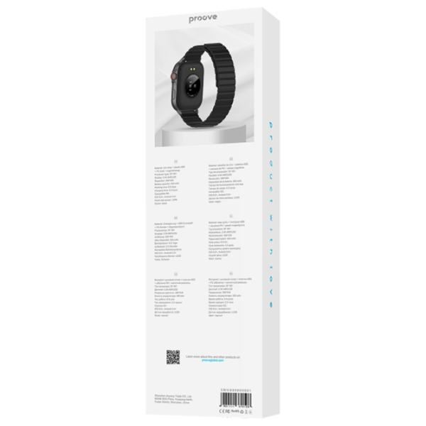 Умные часы Proove Humble 2.04"/ Black - Чёрный/ SWHB00000001 photo 5