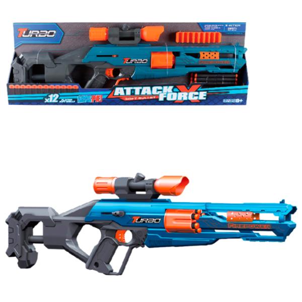 Blaster Essa Toys BT340 8+/ Săgeți/ Blue photo 2 Blaster Essa Toys BT340 8+/ Săgeți/ Blue photo 2