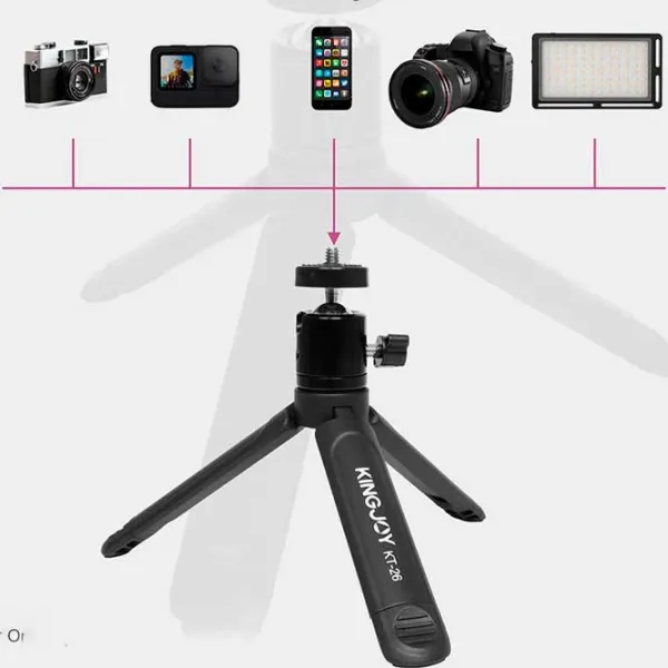 Селфи палка Kingjoy KT-26 Mini Фото, видео / Черный photo 4