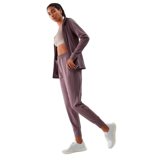 Pantaloni sportivi pentru femei 4F F454 L/ Brown photo 4