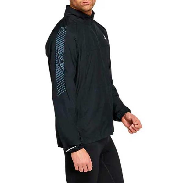 Jachetă pentru bărbați Asics ICON Semi-sezon/ Black photo 3 Jachetă pentru bărbați Asics ICON Semi-sezon/ Black photo 3