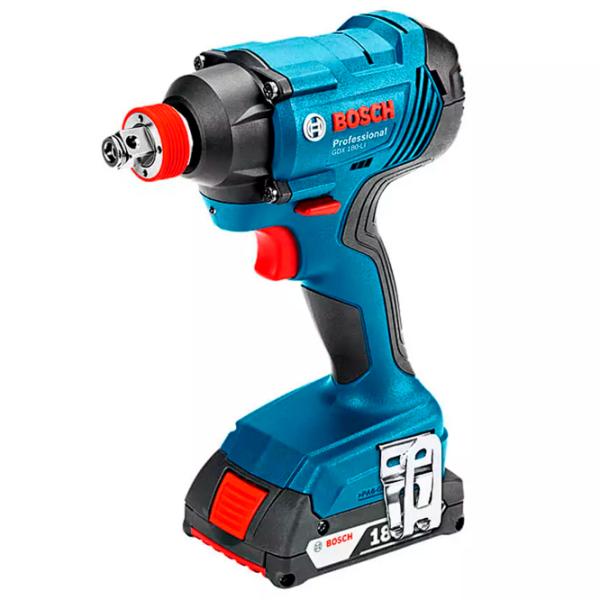 Дрель-шуруповерт Bosch GDX 180-Li + GSR 1802-Li 2800 об/ мин photo 3