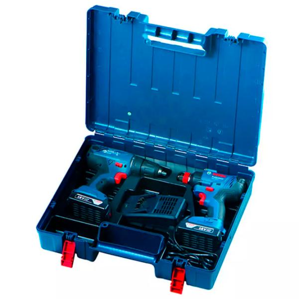 Дрель-шуруповерт Bosch GDX 180-Li + GSR 1802-Li 2800 об/ мин photo 5
