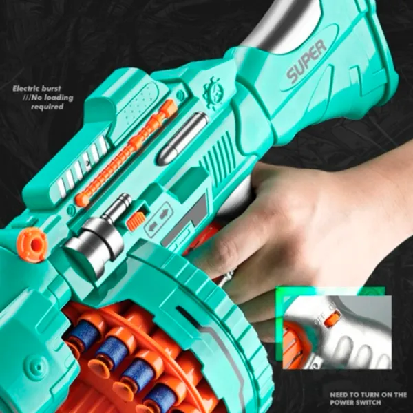 Бластер Essa Toys 9937-1 8+/ Стрел/ Turcoaz photo 3