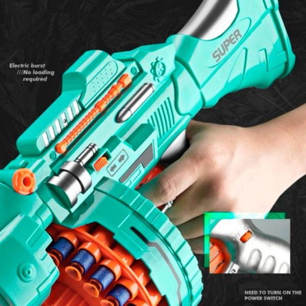 Бластер Essa Toys 9937-1 8+/ Стрел/ Turcoaz photo 3