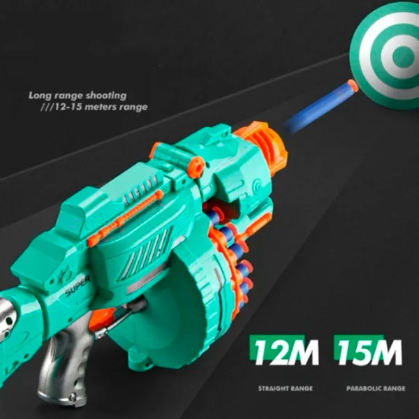 Бластер Essa Toys 9937-1 8+/ Стрел/ Turcoaz photo 4