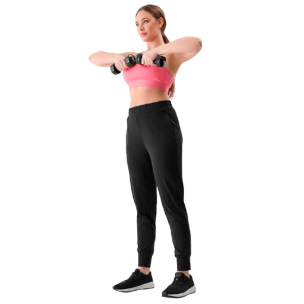 Pantaloni sportivi pentru femei 4F F454 S/ Black photo 4