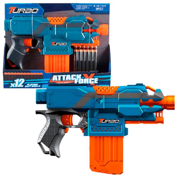 Blaster Essa Toys BT345 8+/ Săgeți/ Blue photo 2 Blaster Essa Toys BT345 8+/ Săgeți/ Blue photo 2