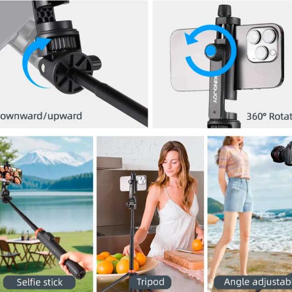 Штатив Kingjoy M080 Фото, видео/ Black photo 9 Штатив Kingjoy M080 Фото, видео/ Black photo 9