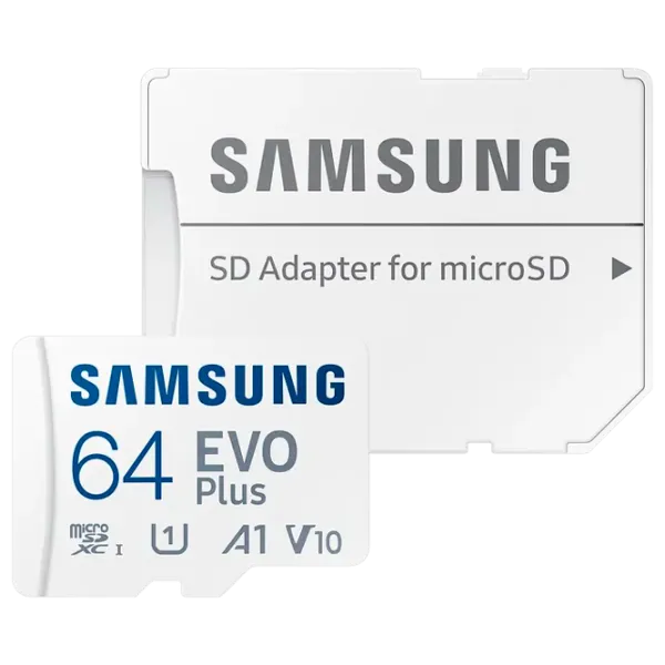 Карта памяти Samsung EVO Plus 64 ГБ MicroSD/ UHS-I (U3) photo 1