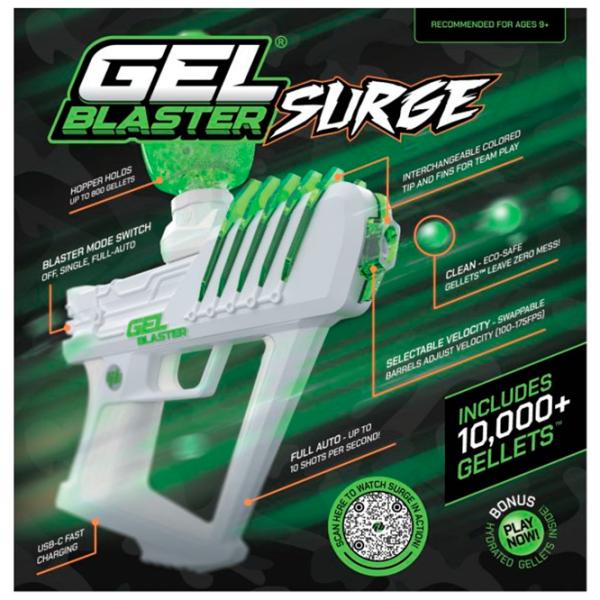Blaster ChiToys Gel Surge GBS001 12+/ Bile gel/ White photo 5 Blaster ChiToys Gel Surge GBS001 12+/ Bile gel/ White photo 5
