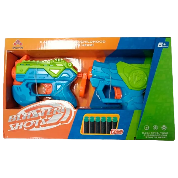 Blaster Essa Toys SB597  6+ / Săgeți / Blue photo 1 Blaster Essa Toys SB597  6+ / Săgeți / Blue photo 1