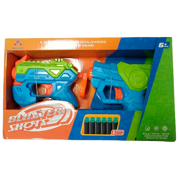 Blaster Essa Toys SB597  6+ / Săgeți / Blue photo 1 Blaster Essa Toys SB597  6+ / Săgeți / Blue photo 1