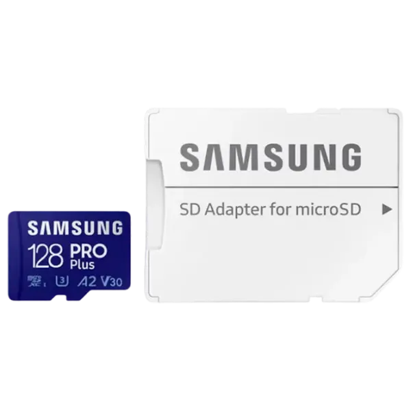 Карта памяти Samsung Pro Plus 128 ГБ MicroSD/ UHS-I (U3) photo 1