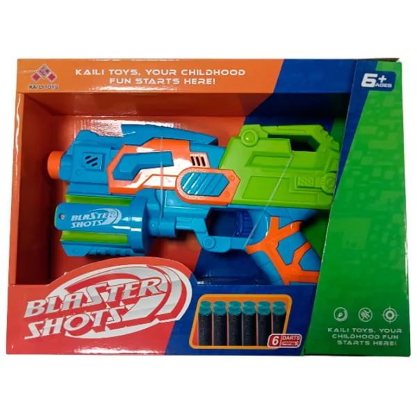 Blaster Essa Toys SB598 6+/ Săgeți/ Blue photo 5 Blaster Essa Toys SB598 6+/ Săgeți/ Blue photo 5