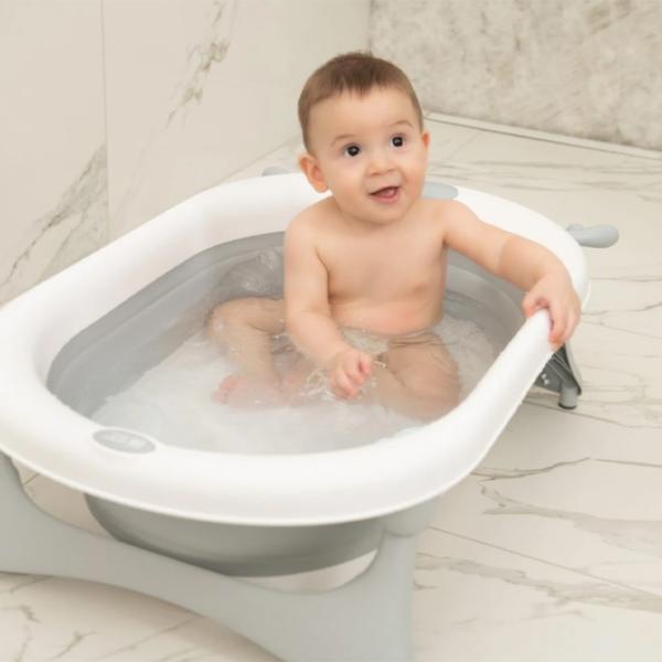 Детская ванночка Kikka Boo Foldy Унисекс/ 0 - 36 месяцы/ Серый photo 6