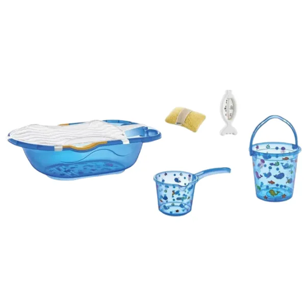 Детская ванночка BabyJem 540 Унисекс/ 0 - 36 месяцы/ Blue photo 1 Детская ванночка BabyJem 540 Унисекс/ 0 - 36 месяцы/ Blue photo 1