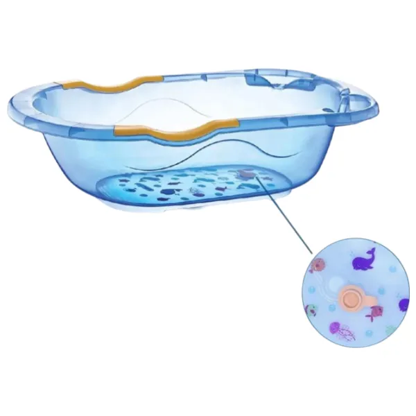 Детская ванночка BabyJem 540 Унисекс/ 0 - 36 месяцы/ Blue photo 7 Детская ванночка BabyJem 540 Унисекс/ 0 - 36 месяцы/ Blue photo 7