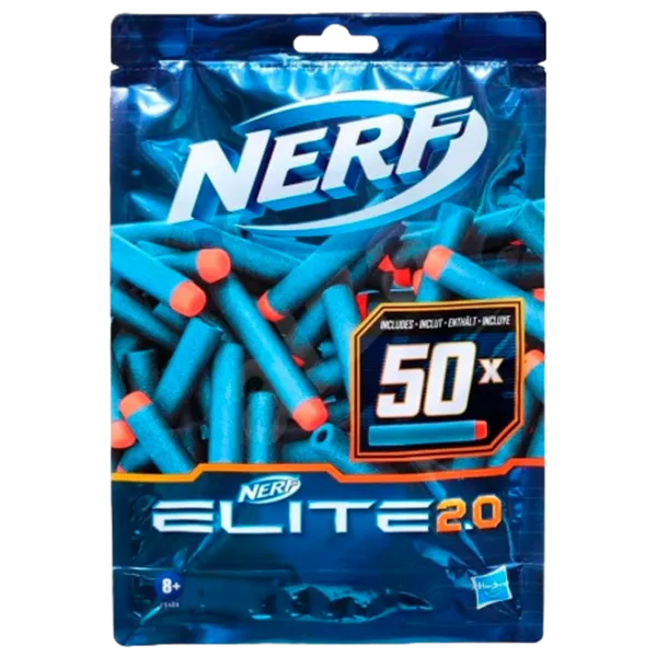 Боеприпасы Hasbro Nerf Elite Refill 8+/ Blue photo 1