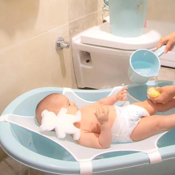 Детская ванночка BabyJem 439 Унисекс/ 0 - 36 месяцы/ Blue photo 6