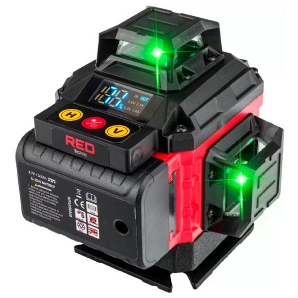 Лазерный нивелир Red Technic RTPLK0036 Аккумулятор photo 2
