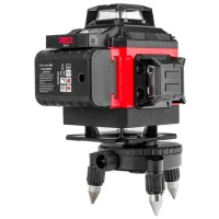 Nivelă lazer Red Technic RTPLK0036 Acumulator photo 5