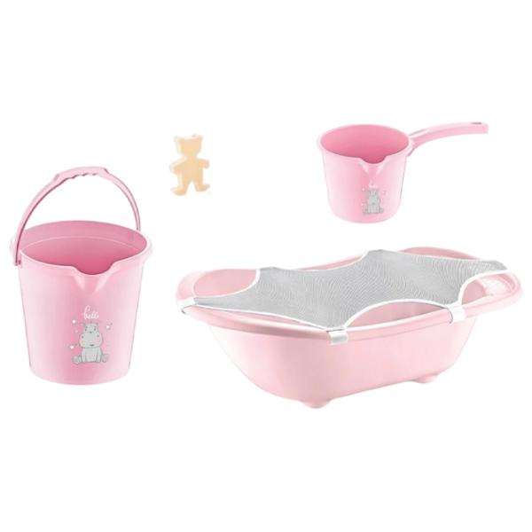 Детская ванночка BabyJem 439 Для девочек/ 0 - 36 месяцы/ Pink photo 1