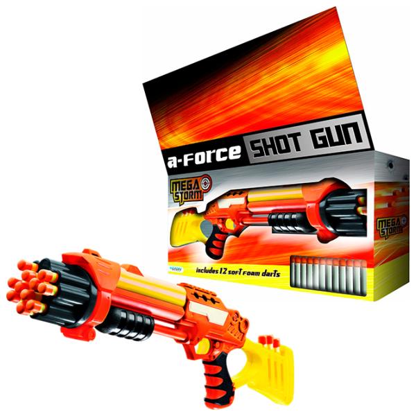 Blaster Mondo Shot Gun 18/ 412 6+/ Săgeți/ Red photo 2 Blaster Mondo Shot Gun 18/ 412 6+/ Săgeți/ Red photo 2