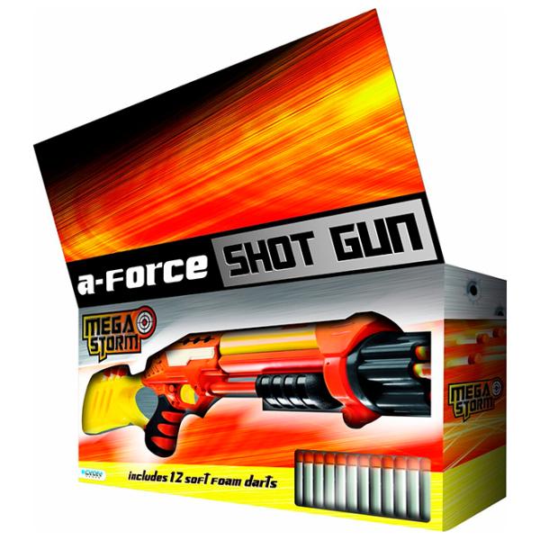 Blaster Mondo Shot Gun 18/ 412 6+/ Săgeți/ Red photo 3 Blaster Mondo Shot Gun 18/ 412 6+/ Săgeți/ Red photo 3
