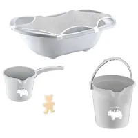 Cădiță pentru bebeluși BabyJem 439 Unisex/ 0 - 36 luni/ Gray