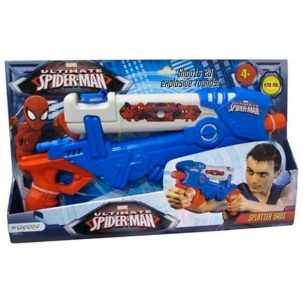 Pistol cu apă Mondo Spiderman 28017 4+/ Apă/ Blue photo 2 Pistol cu apă Mondo Spiderman 28017 4+/ Apă/ Blue photo 2