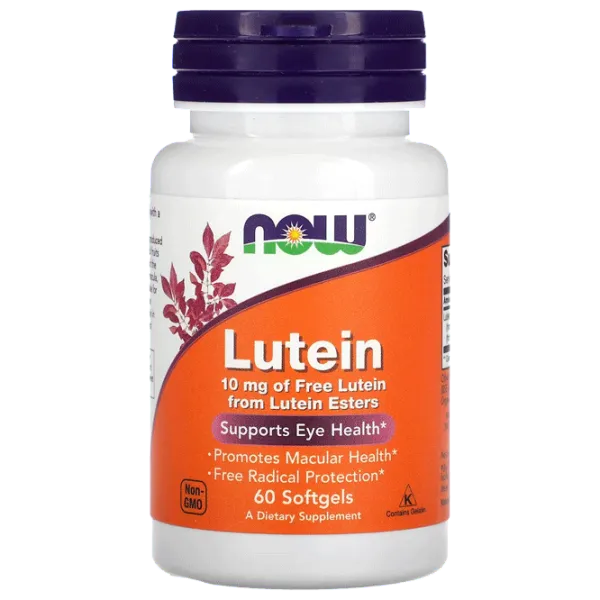 Vitamine și minerale Now Foods LUTEIN 10 MG (733739030580) 60 photo 1 Vitamine și minerale Now Foods LUTEIN 10 MG (733739030580) 60 photo 1